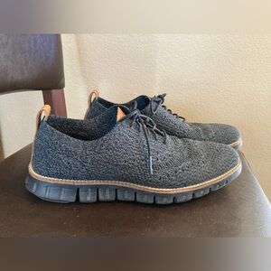 Cole Haans Men’s ZeroGrand Remastered Stitch lite Wingtip Oxfords. 7.5 Gray